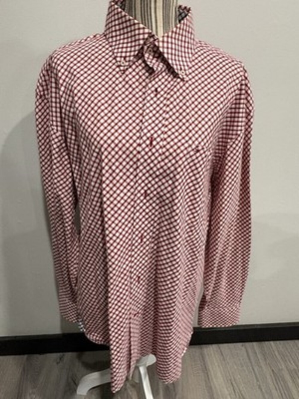 tommy hilfiger mens long sleeve button down shirt
